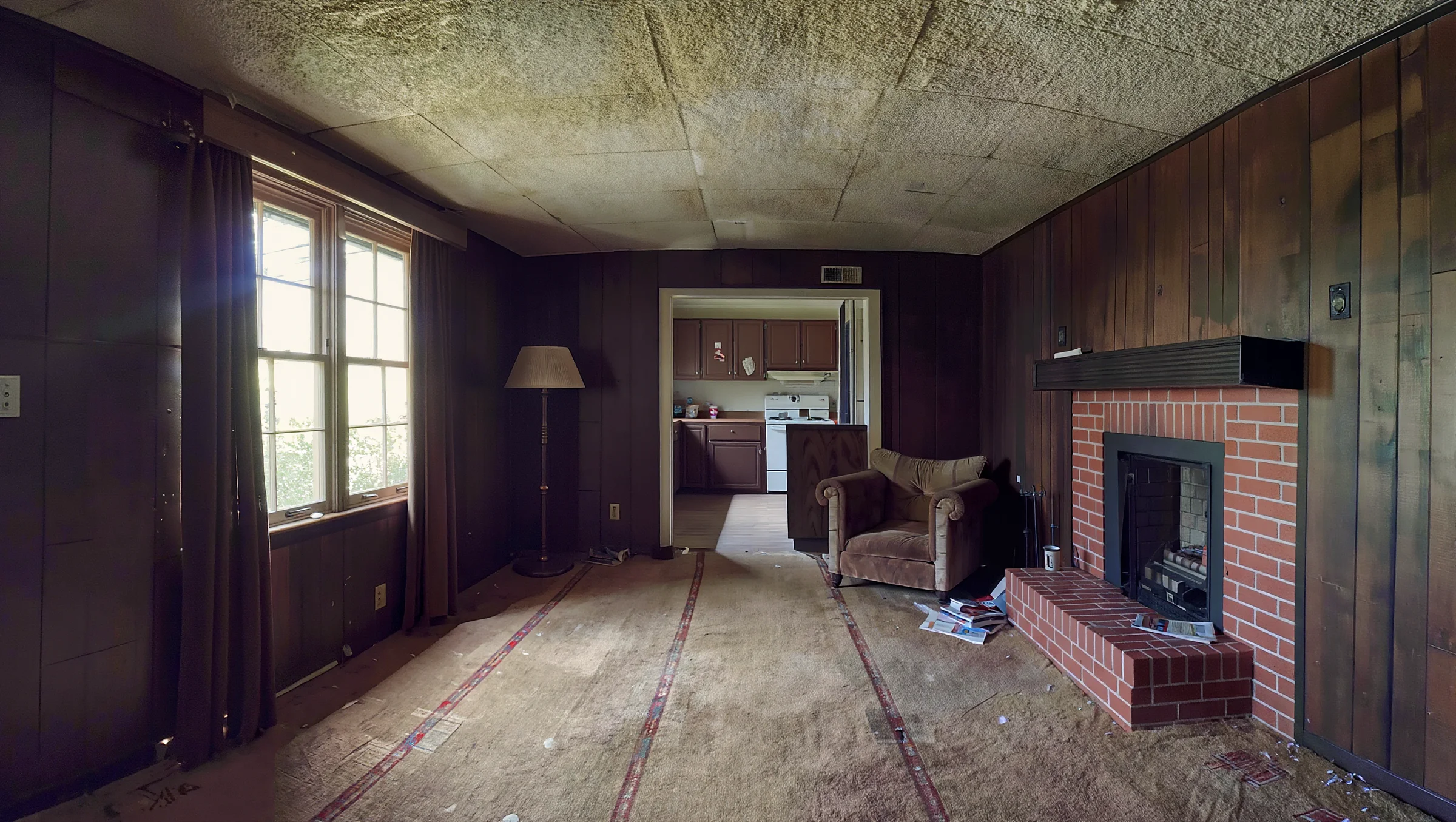 Before: Main-floor renovation